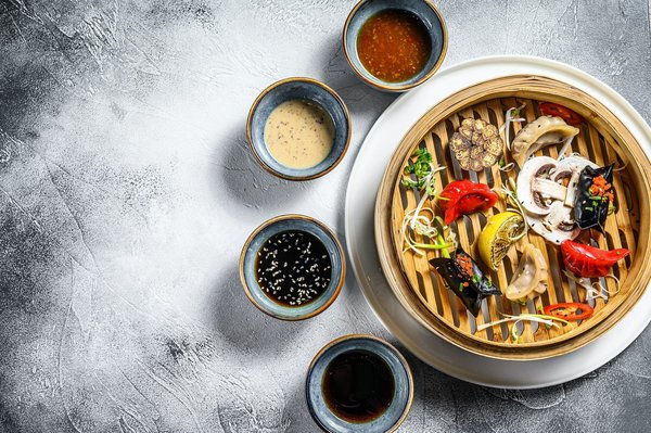 Enjoy a dim sum buffet in Hong Kong